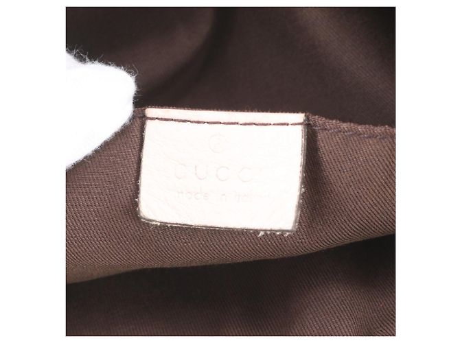 Gucci GG Canvas Leder Tote Bag Braun - Ansicht 8