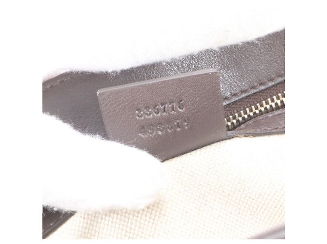 Gucci GG Supreme Nice Leder Tote Bag Braun - Ansicht 10