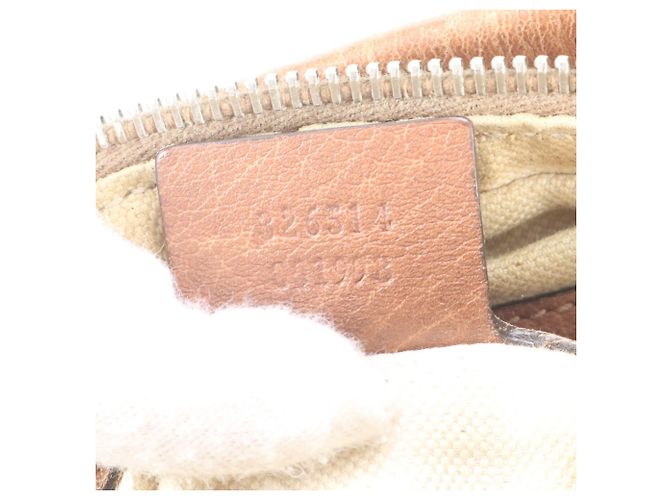 Gucci Miss GG Hobo Leder 2-Way Tasche Braun - Ansicht 10