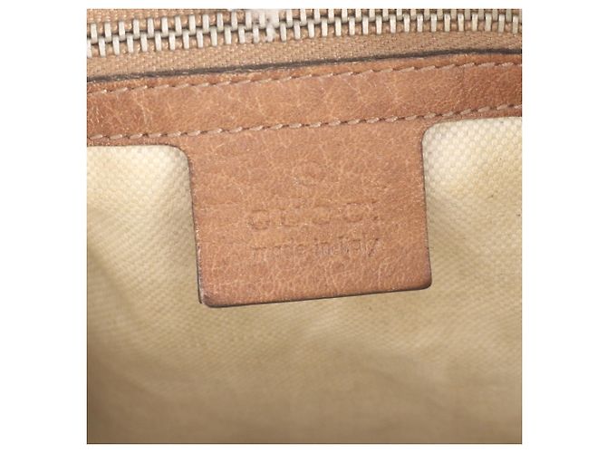 Gucci Miss GG Hobo Leder 2-Way Tasche Braun - Ansicht 9