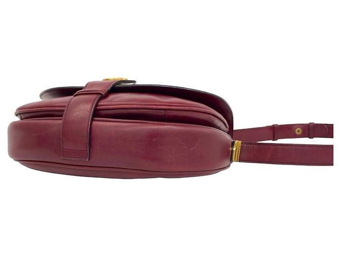 Gucci Vintage Logo Hardware Leder-Schultertasche - Ansicht 8