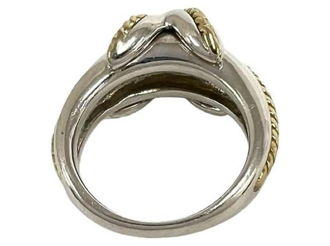 Autre Marque Anello Vintage Signature Tiffany & Co. Argento D'oro - vista 6