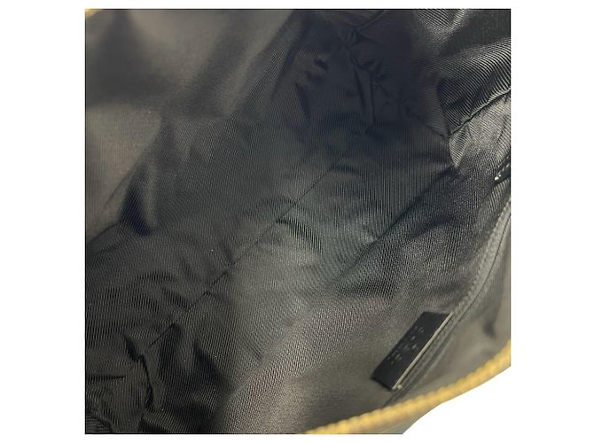 Gucci GG Logo Canvas und Leder Tote Bag Schwarz - Ansicht 9