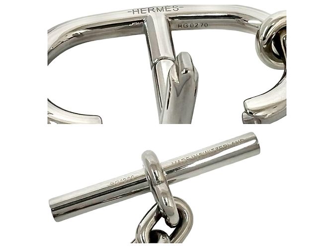 Hermès HERMES Chaine d'Ancre Keyring Plata - vista 2
