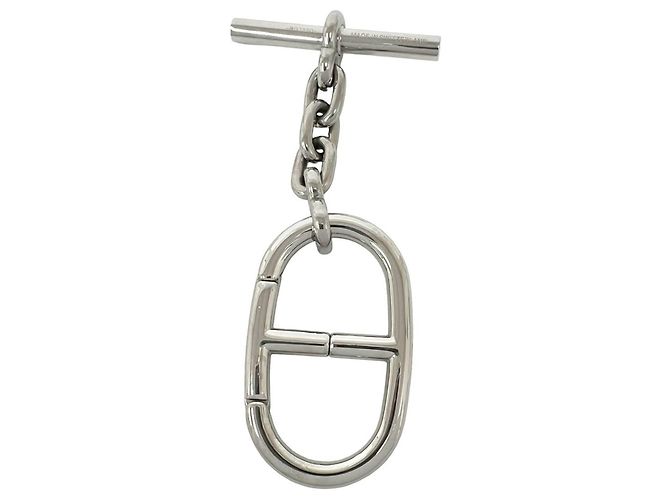 Hermès HERMES Chaine d'Ancre Keyring Plata - vista 4