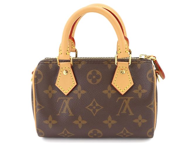 Borsa a mano Louis Vuitton Nano Speedy Monogram Monogramma - vista 3