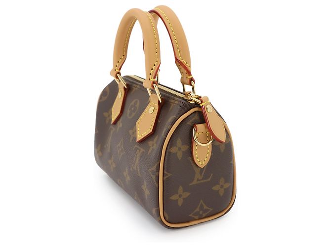 Borsa a mano Louis Vuitton Nano Speedy Monogram Monogramma - vista 4