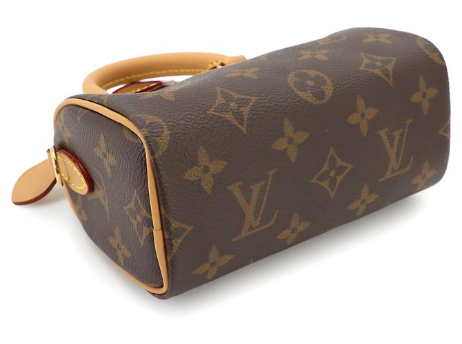 Borsa a mano Louis Vuitton Nano Speedy Monogram Monogramma - vista 5