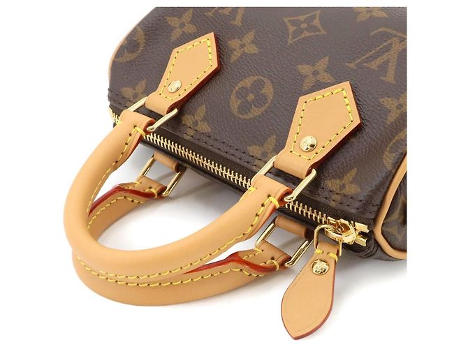 Borsa a mano Louis Vuitton Nano Speedy Monogram Monogramma - vista 6
