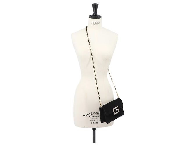 Sac à main et pochette 2-en-1 Gucci Square G Noir - vue 10