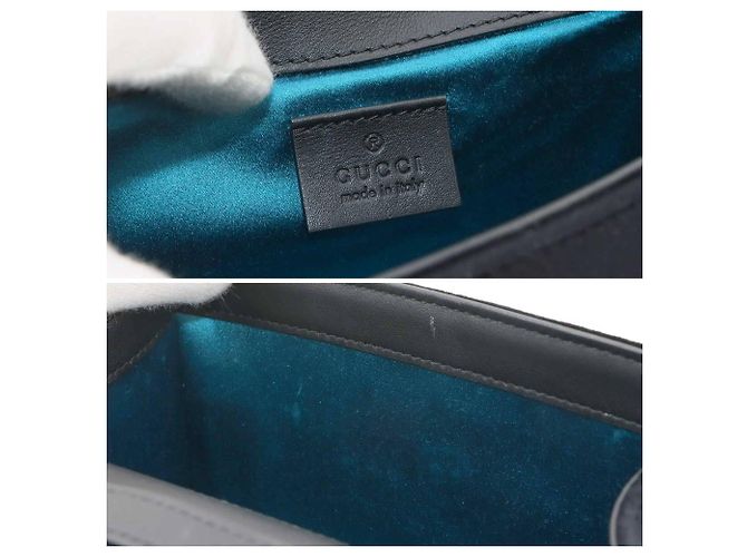 Sac à main et pochette 2-en-1 Gucci Square G Noir - vue 8