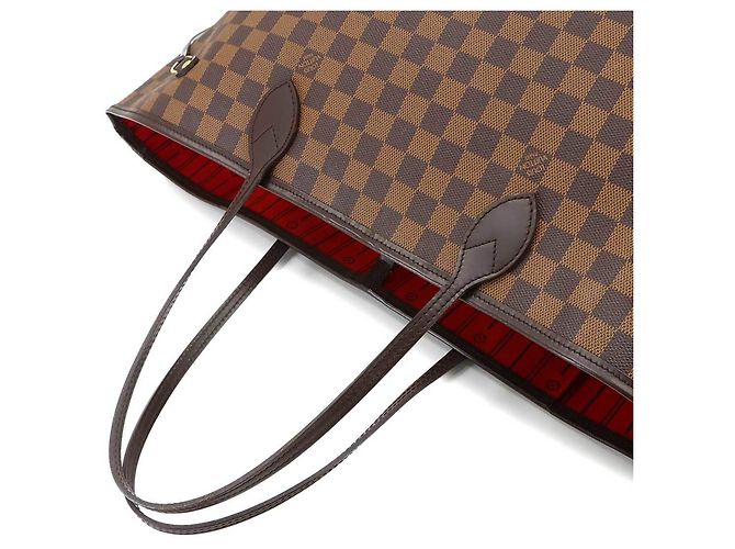 Louis Vuitton Neverfull GM Damier Tote Handtasche Fuschia Damier ebene - Ansicht 5