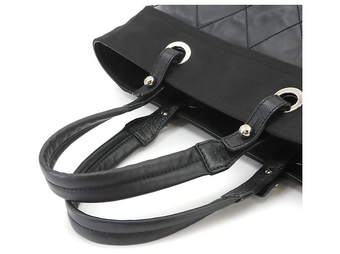 Chanel Paris Biarritz MM Tote Handtasche Schwarz - Ansicht 6