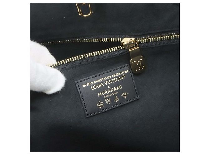 Sac cabas Louis Vuitton Monogram Empreinte Neverfull MM Noir Multicolore - vue 8