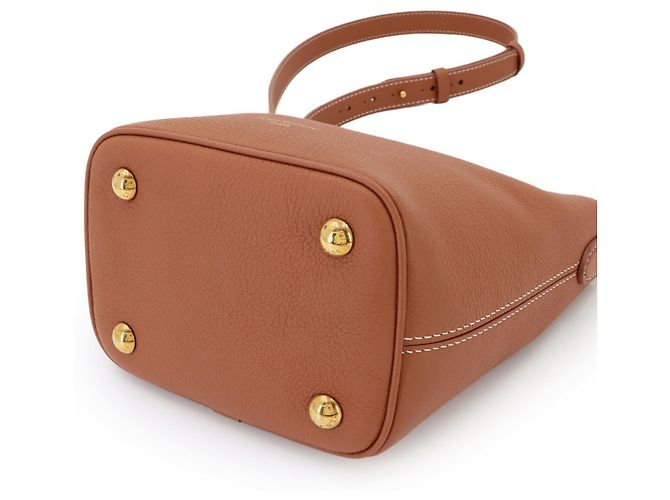 Borsa a tracolla Louis Vuitton Low Key All In BB Cognac - vista 5