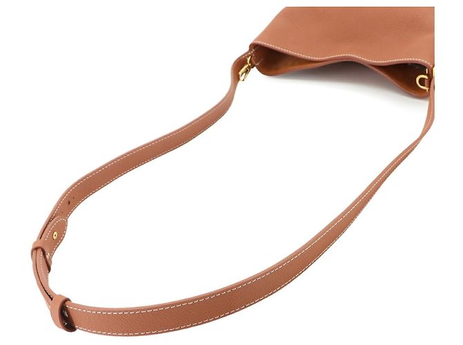 Borsa a tracolla Louis Vuitton Low Key All In BB Cognac - vista 6
