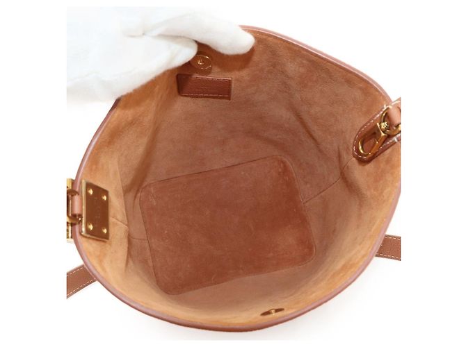 Borsa a tracolla Louis Vuitton Low Key All In BB Cognac - vista 7