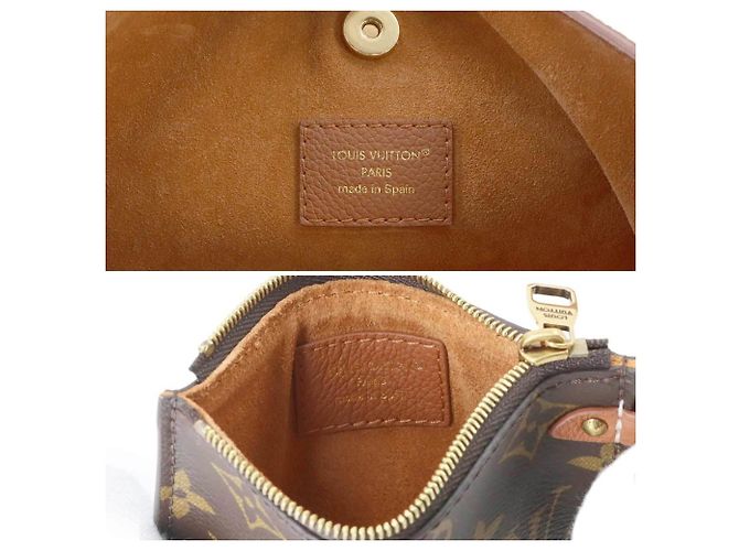 Borsa a tracolla Louis Vuitton Low Key All In BB Cognac - vista 8
