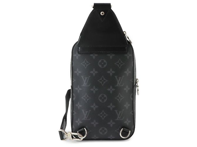 Louis Vuitton Avenue Sling Bag PM Monogram Eclipse Black - view 2
