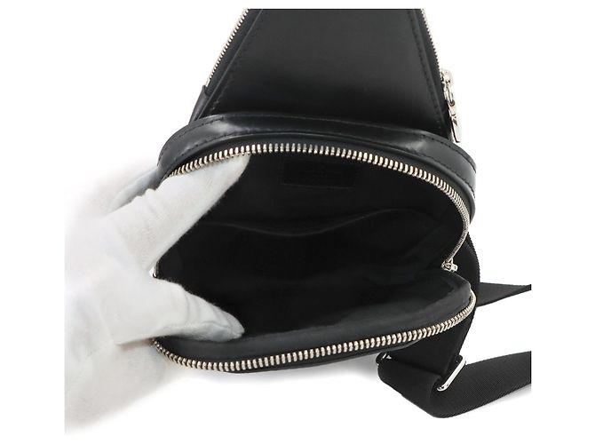 Louis Vuitton Avenue Sling Bag PM Monogram Eclipse Black - view 6