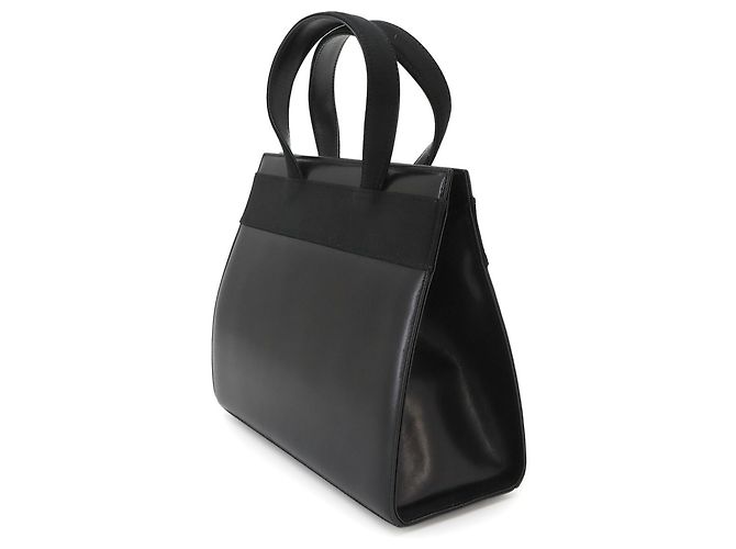 Borsa in pelle Salvatore Ferragamo Vara Ribbon Nero - vista 4