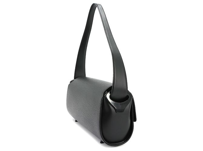 Borsa a tracolla Louis Vuitton Nocturne GM in pelle Epi Nero - vista 3