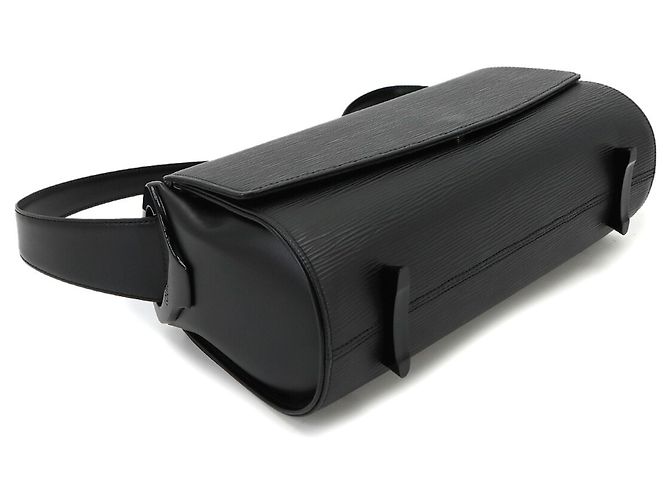 Borsa a tracolla Louis Vuitton Nocturne GM in pelle Epi Nero - vista 4