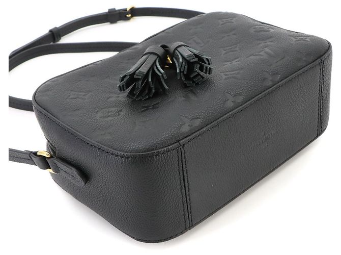 Sac à main épaule Louis Vuitton Monogram Empreinte Saintonge Noir - vue 5