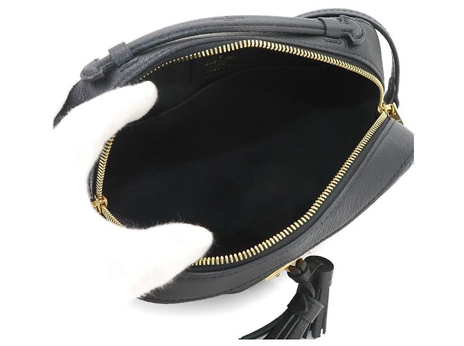 Sac à main épaule Louis Vuitton Monogram Empreinte Saintonge Noir - vue 7