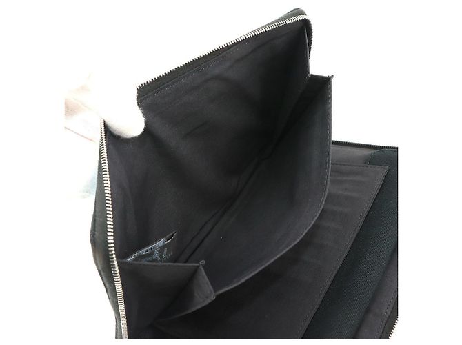 Hermès Bolso Fourre-Tout HERMES GM y Cartera Larga Castaño Negro - vista 8