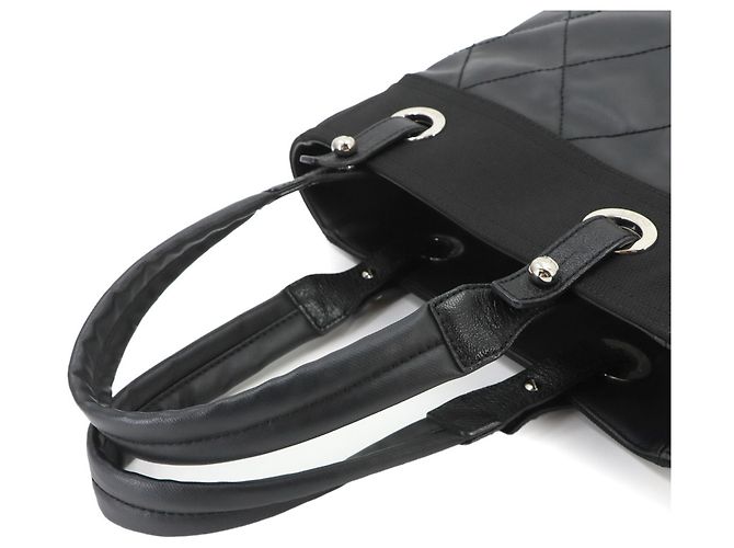 Chanel Paris Biarritz PM Tote Handtasche Schwarz - Ansicht 6