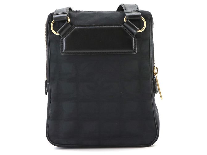 Borsa a tracolla Chanel New Travel Line Nero - vista 3
