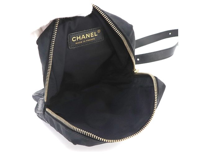 Borsa a tracolla Chanel New Travel Line Nero - vista 7