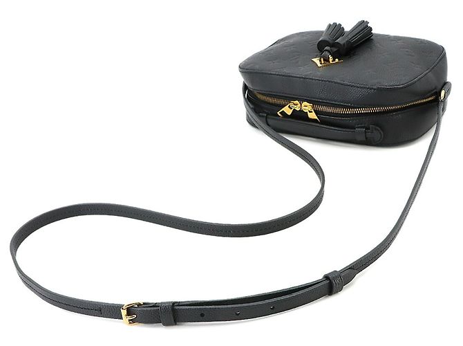 Louis Vuitton Monogram Empreinte Saintonge Schultertasche Schwarz - Ansicht 5
