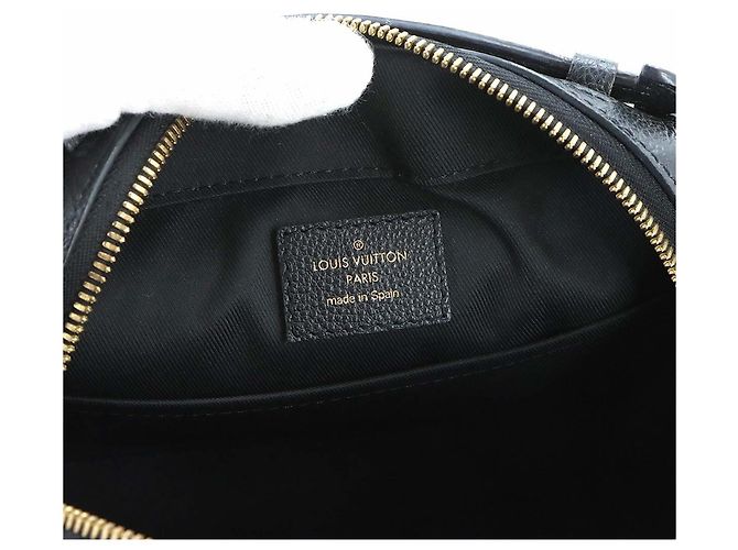 Louis Vuitton Monogram Empreinte Saintonge Schultertasche Schwarz - Ansicht 7