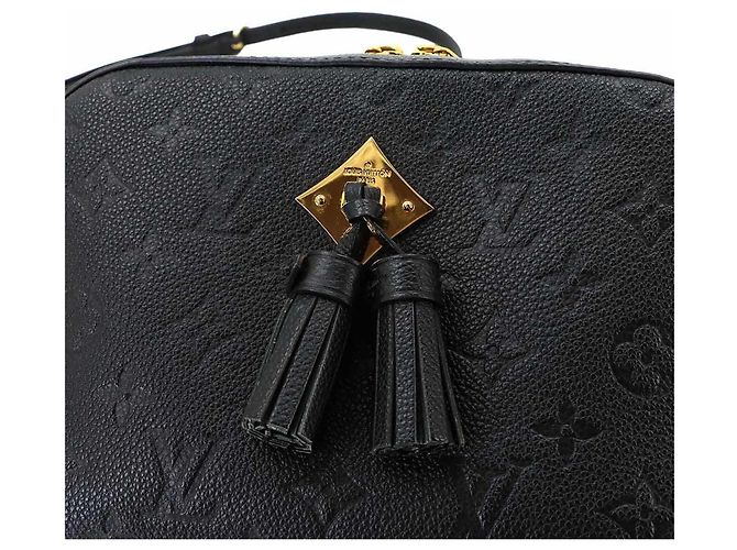 Louis Vuitton Monogram Empreinte Saintonge Schultertasche Schwarz - Ansicht 8