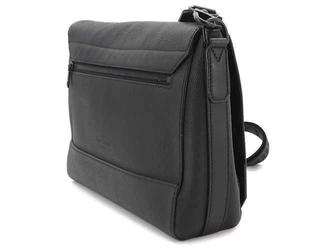 Louis Vuitton Aerogram Takeoff Schultertasche Schwarz - Ansicht 3
