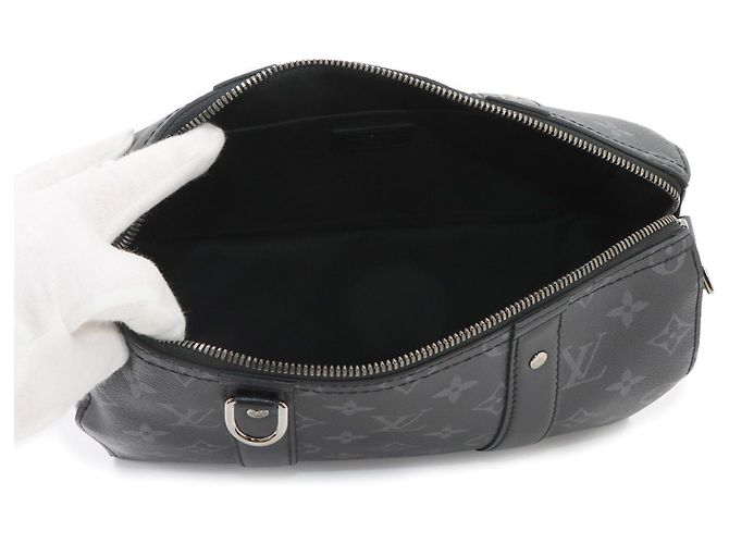 Louis Vuitton Monogram Eclipse Reverse City Keepall Shoulder Handbag - view 6
