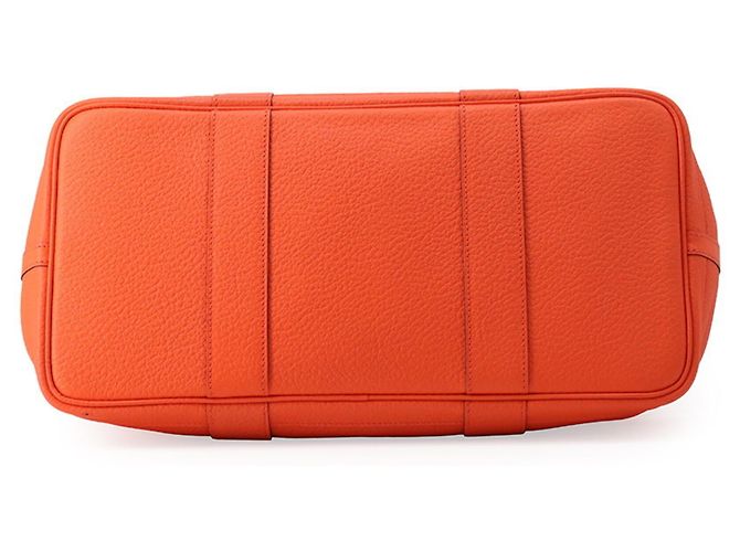 Hermès Bolso Tote Hermes Garden PM Naranja - vista 3