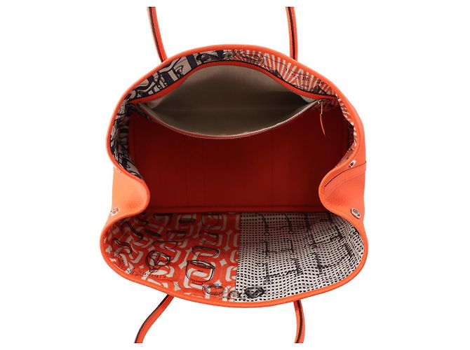 Hermès Bolso Tote Hermes Garden PM Naranja - vista 5