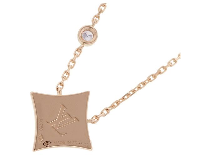 Louis Vuitton Star Blossom Halskette mit rosa Perlmutt - Ansicht 3
