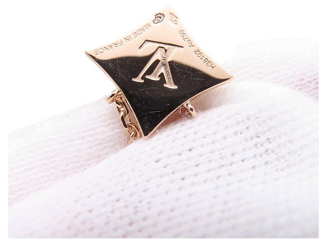 Louis Vuitton Star Blossom Halskette mit rosa Perlmutt - Ansicht 7