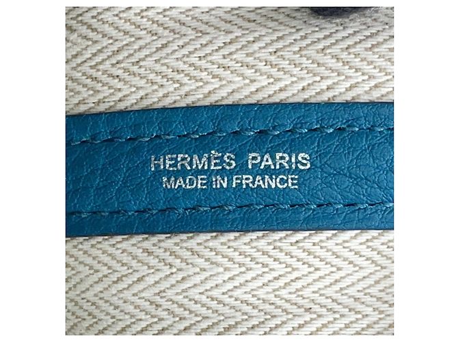 Hermès Borsa Tote Hermes Garden TPM Colvert Negonda - vista 11
