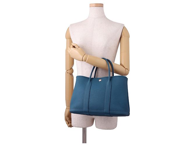 Hermès Borsa Tote Hermes Garden TPM Colvert Negonda - vista 4