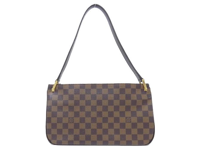 Borsa a tracolla Louis Vuitton Damier Aubagne Damier ebene - vista 2