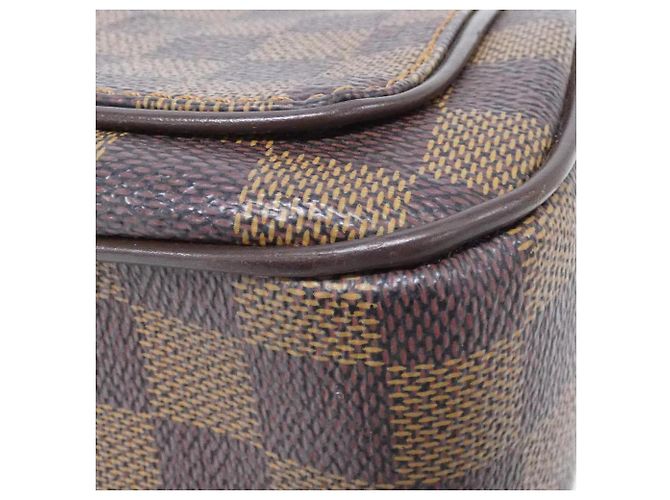 Borsa a tracolla Louis Vuitton Damier Aubagne Damier ebene - vista 3