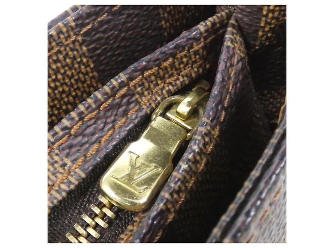 Borsa a tracolla Louis Vuitton Damier Aubagne Damier ebene - vista 4