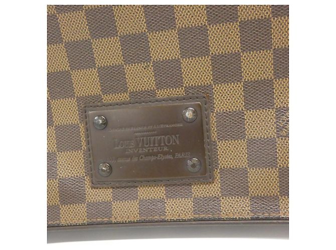 Louis Vuitton Damier Brooklyn MM Shoulder Bag Damier ebene - view 4