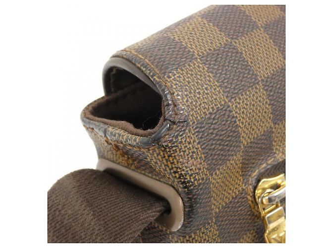 Louis Vuitton Damier Brooklyn MM Shoulder Bag Damier ebene - view 7