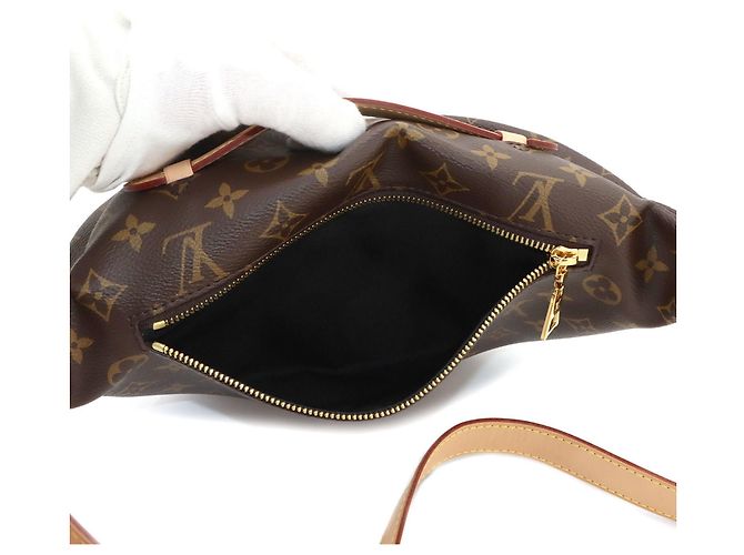 Bumbag Borsello a vita Louis Vuitton Monogram Marrone Monogramma - vista 8